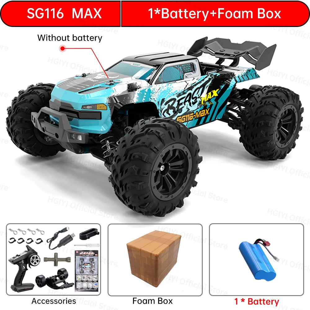 🚗 ZLL SG116 MAX/PRO – 1:16 High-Speed RC Drift Car (80 km/h Brushless / 40 km/h Brushed, 4WD Offroad)