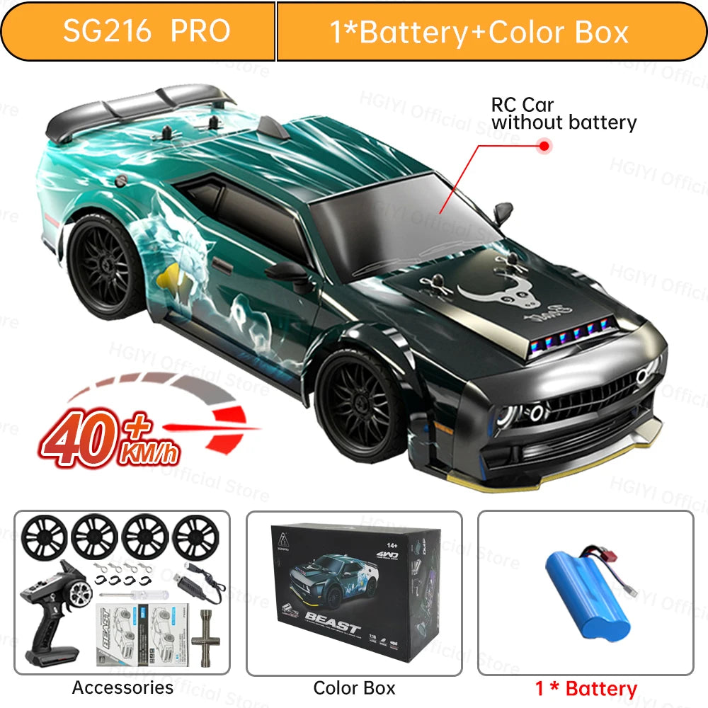 🚗 ZLL SG116 MAX/PRO – 1:16 High-Speed RC Drift Car (80 km/h Brushless / 40 km/h Brushed, 4WD Offroad)