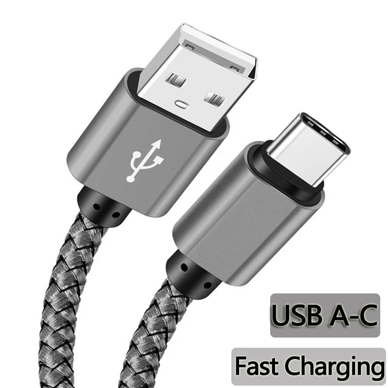 UYUXIO 66W USB-C  – Schnellladekabel mit ausziehbarem Kabel & LED-Spannungsanzeige für iPhone & Samsung