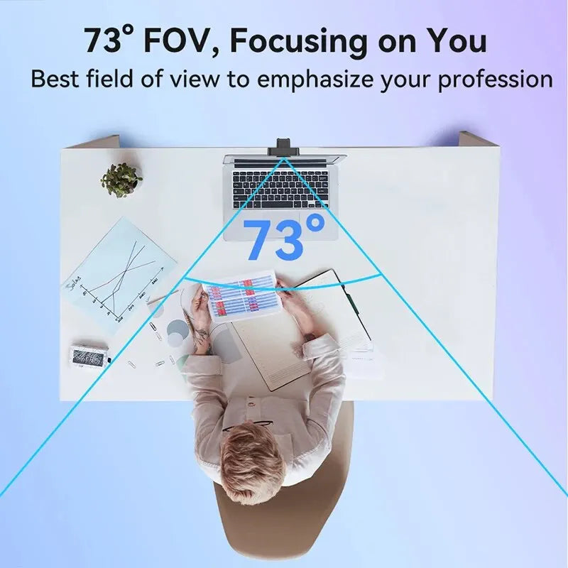 📷 EMEET C60E – 2K / 1440P Autofokus USB-Webcam für Videoanrufe, Meetings & Streaming