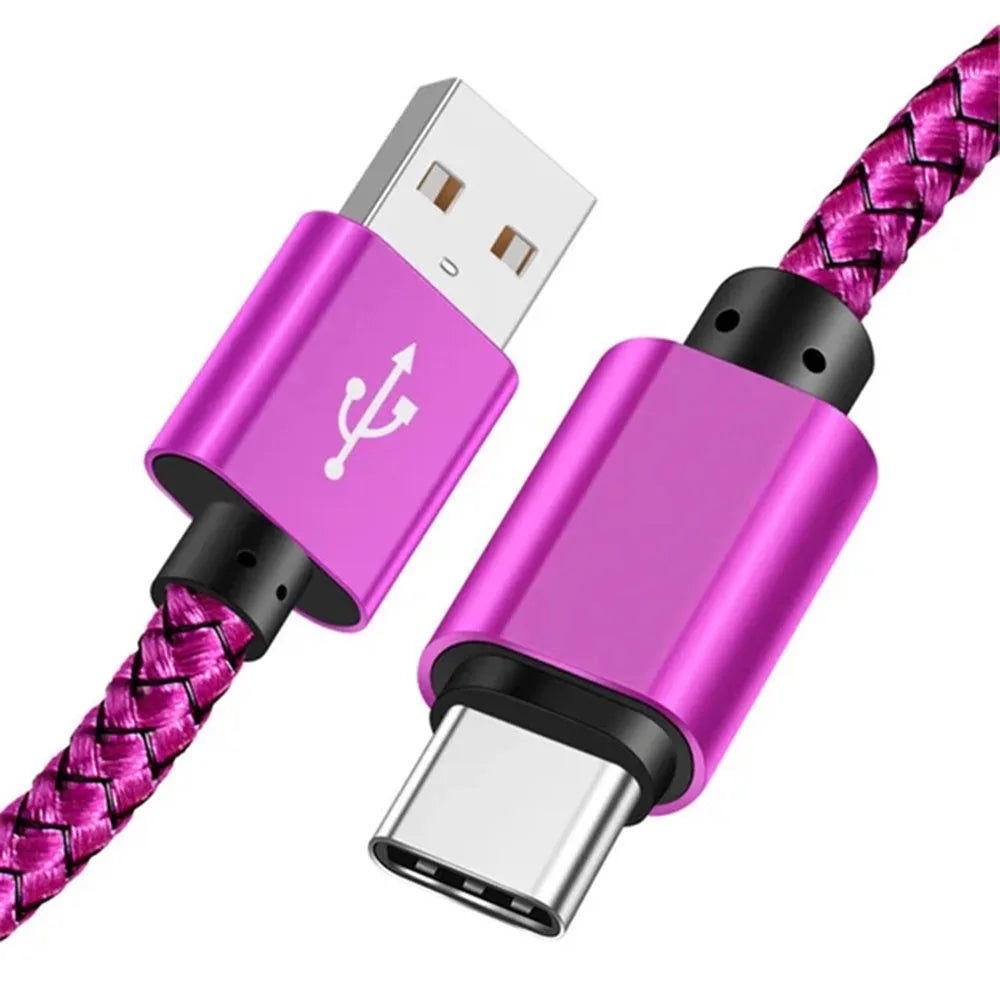 UYUXIO 66W USB-C  – Schnellladekabel mit ausziehbarem Kabel & LED-Spannungsanzeige für iPhone & Samsung
