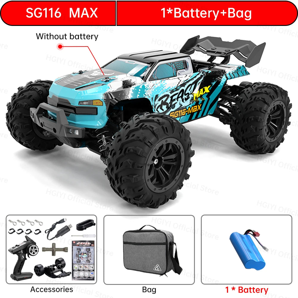 🚗 ZLL SG116 MAX/PRO – 1:16 High-Speed RC Drift Car (80 km/h Brushless / 40 km/h Brushed, 4WD Offroad)