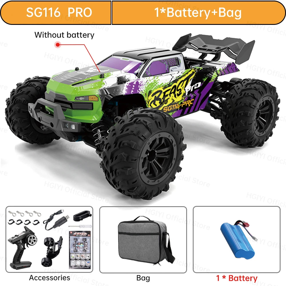 🚗 ZLL SG116 MAX/PRO – 1:16 High-Speed RC Drift Car (80 km/h Brushless / 40 km/h Brushed, 4WD Offroad)