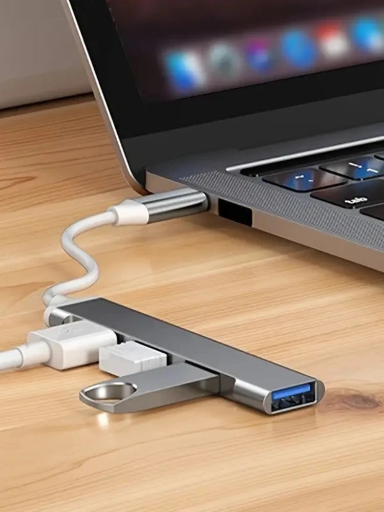 4-Port USB-C Multi Splitter – Type-C HUB 3.0/3.1 Adapter