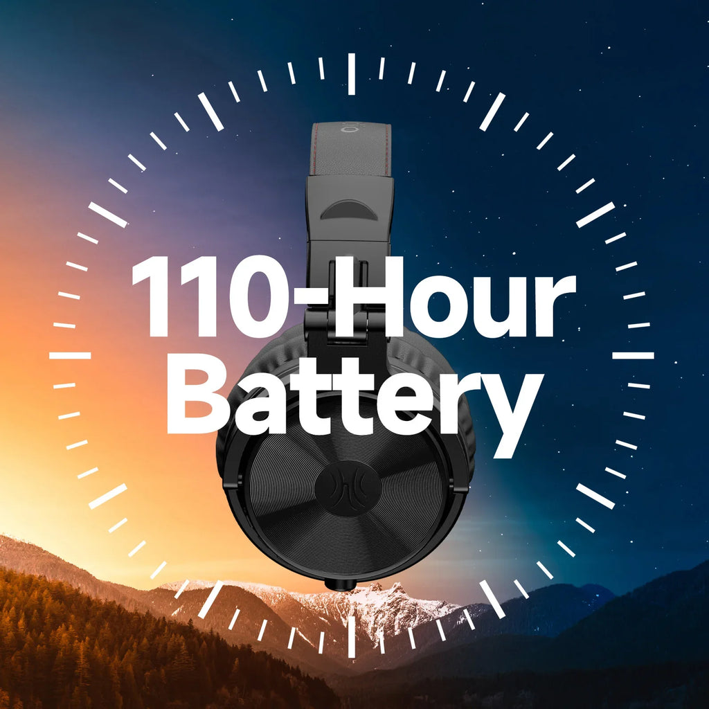 OneOdio Pro-C – Bluetooth 5.2 Over-Ear Headphones mit Mikrofon & 110h Akkulaufzeit (Hi-Res Audio)