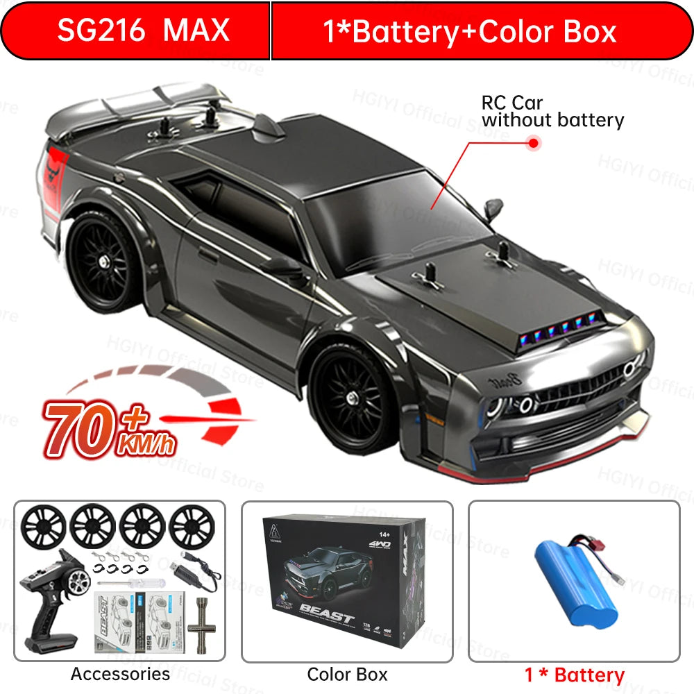 🚗 ZLL SG116 MAX/PRO – 1:16 High-Speed RC Drift Car (80 km/h Brushless / 40 km/h Brushed, 4WD Offroad)