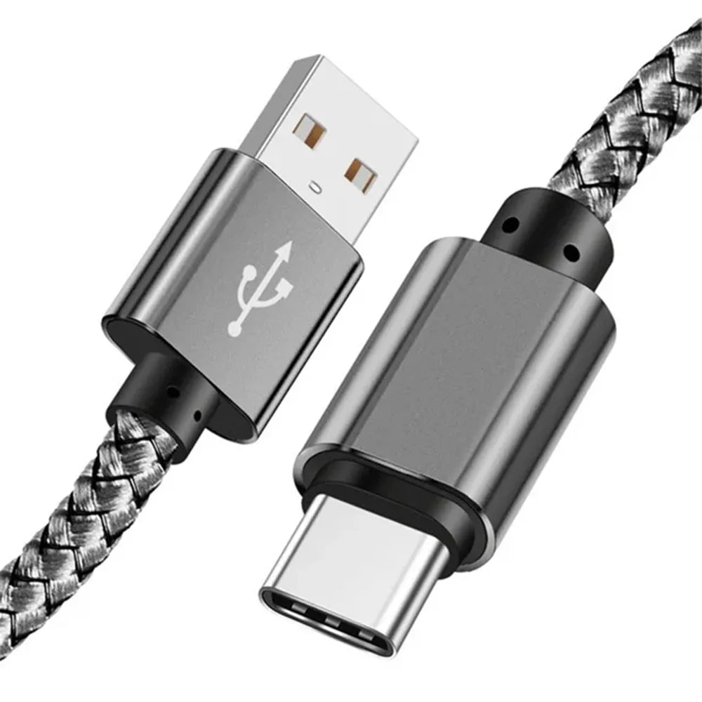 UYUXIO 66W USB-C  – Schnellladekabel mit ausziehbarem Kabel & LED-Spannungsanzeige für iPhone & Samsung