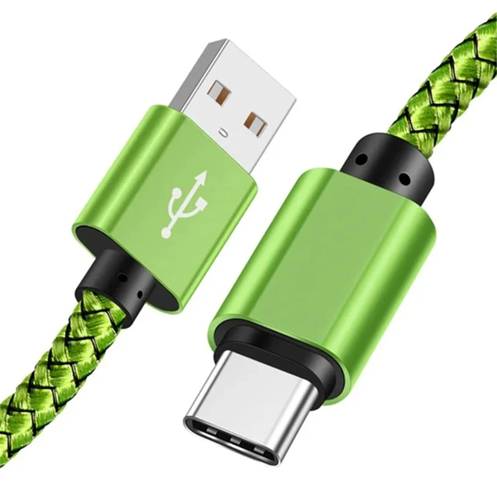 UYUXIO 66W USB-C  – Schnellladekabel mit ausziehbarem Kabel & LED-Spannungsanzeige für iPhone & Samsung