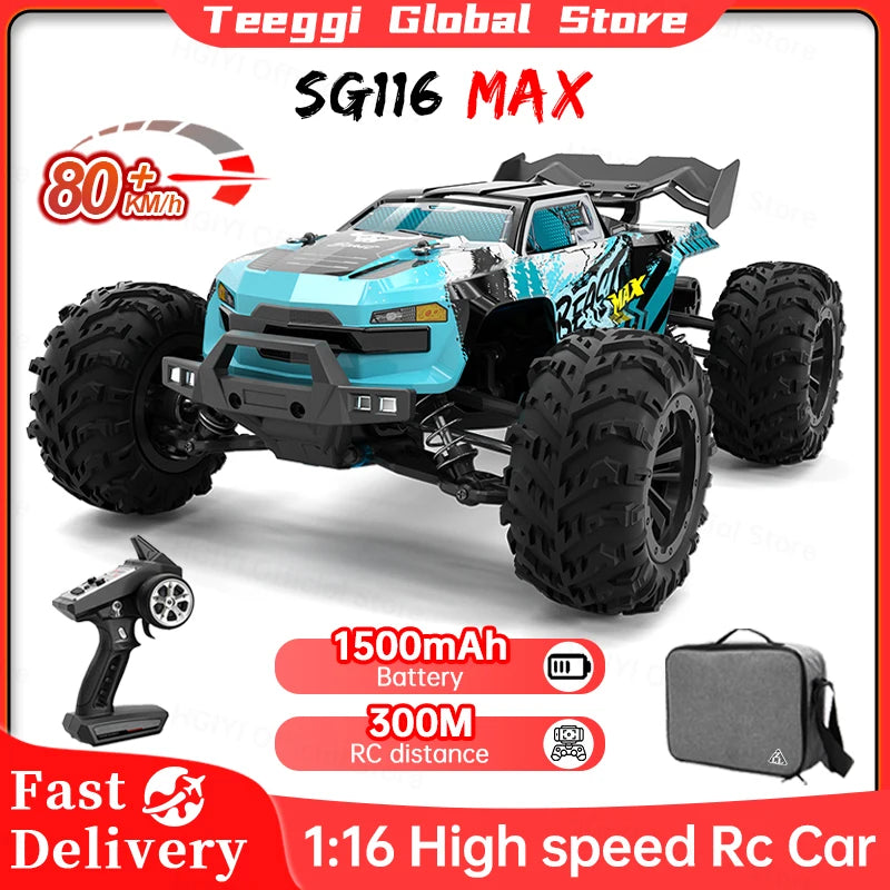 🚗 ZLL SG116 MAX/PRO – 1:16 High-Speed RC Drift Car (80 km/h Brushless / 40 km/h Brushed, 4WD Offroad)